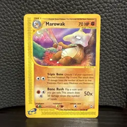 Pokemon TCG Marowak 54/147 Non Holo Uncommon LP - Image 1