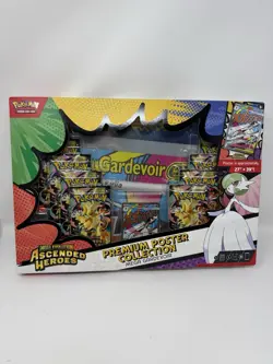 Pokemon Mega Evolution Ascended Heroes Premium Poster Collection Mega Gardevoir - Image 1