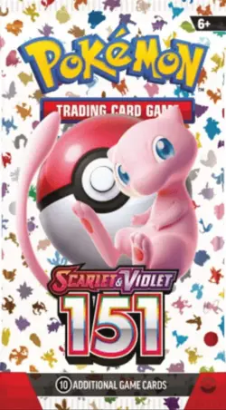 Sealed Pokemon Scarlet & Violet 151 Booster Pack - Image 1