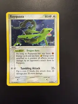 Pokemon TCG Rayquaza Deck Exclusives 22/107 Holo Rare - Image 1