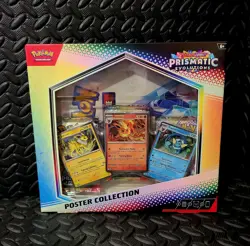 Pokemon Prismatic Evolutions Poster Collection New - Image 1