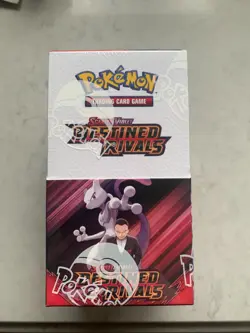 Pokemon TCG • Destined Rivals • Half Booster Box • 18 Packs • Sealed - Image 1