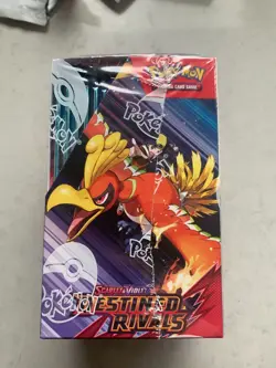 Pokemon TCG • Destined Rivals • Half Booster Box • 18 Packs • Sealed - Image 3
