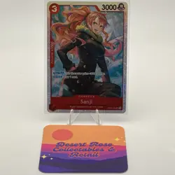 One Piece Card Game Sanji OP10-005 Royal Blood Super Rare English - Image 1