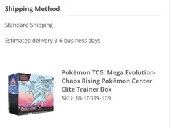 Pokemon TCG Chaos Rising Elite Trainer Box ETB CONFIRMED PRESALE POKEMON CENTER - Image 1