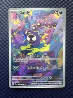 Gastly - Illustration Rare - Temporal Forces 177/162 - Pokemon NM - Image 1