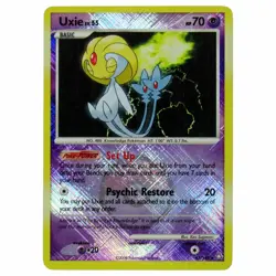 2008 Pokemon Uxie #43/146 Legends Awakened Reverse Special Holo ☆LP/Near-Mint - Image 1