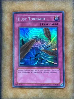 Yugioh Dust Tornado PSV-EN011 Super Rare Worldwide Edition NM - Image 1