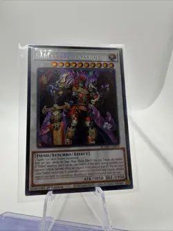 Yugioh Fabled Levilazebul BLMM-EN014 Secret Rare 1st Ed Near Mint - Image 1