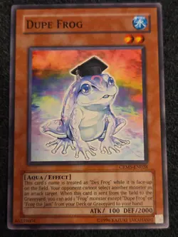 Yu-Gi-Oh! Dupe Frog CRMS-EN028 Crimson Crisis Unl Edition Common NM - Image 1