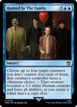 Hunted by The Family Doctor Who NM Sorcery Rare MAGIC GATHERING CARD ABUGames - Image 1