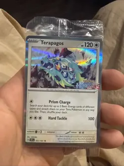Best Buy - Surging Sparks Terapagos Fuecoco Pokemon Horizons Stamped Promo Cards - Image 1