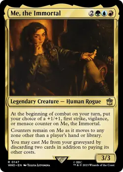 Me, the Immortal Doctor Who NM Creature Rare MAGIC THE GATHERING CARD ABUGames - Image 1