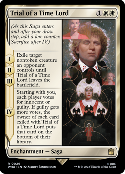 Trial of a Time Lord Doctor Who NM Enchantment Rare MAGIC MTG CARD ABUGames - Image 1