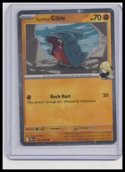 Cynthia's Gible (Cosmos Holo) Common Miscellaneous Cards & Products 102/182 NM - Image 1