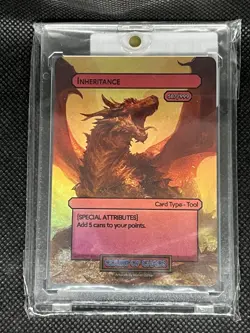 Divorced Dads Court Of Chaos Inheritance Serialized Card #’d 587/999 Sealed New - Image 1