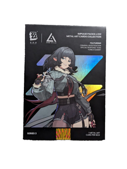 Zenless Zhu Yuan ULTRA RARE BLACK Metal Card - ZZZ x Anime Impulse Exclusive - Image 4