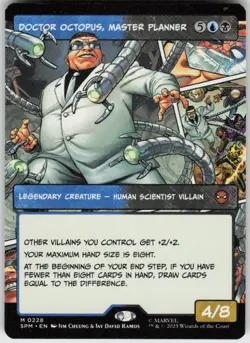 GGC-11 Doctor Octopus, Master Planner (Borderless) 228 Marvel's Spider-Man NM - Image 1