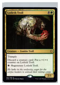 Lotleth Troll (a) Commander Anthology Rare - MTG Magic the Gathering Card - Image 1