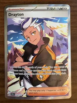 Drayton 232/191 Ultra Rare Surging Sparks Pokemon TCG VLP - Image 1