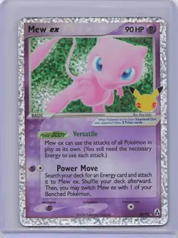 Mew ex 88/92 Classic Collection Celebrations: Classic Collection Pokemon NM - Image 1
