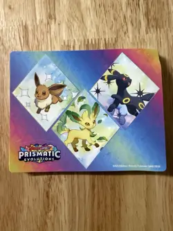 Pokemon TCG Prismatic Evolutions Tech Sticker Collection Set Of 3 STICKERS ONLY - Image 2
