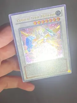 Yu-Gi-Oh! First Edition Ultimate Rare Power Tool Dragon RGBT-EN042 - Image 2