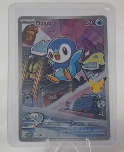 2026 Pokemon TCG EN Piplup 30th Anniversary Promo Card #042 - Image 1