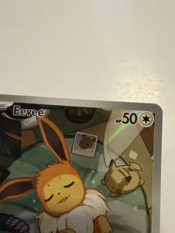 Eevee - Prismatic Evolutions Pokemon Center 173 Scarlet & Violet Promo Card Holo - Image 2