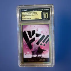 Don Tony Chopper Premium Booster Card PRB-02 Gold Frame (English) - Image 1