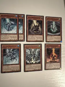 Yugioh Dragon Ruler deck cards old school LTGY Rare 1st Edition LP - Image 3