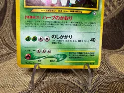 Meganium 154 w/ SWIRL WOTC Japanese Card - Neo Genesis File Promo Holo Pokemon - Image 5