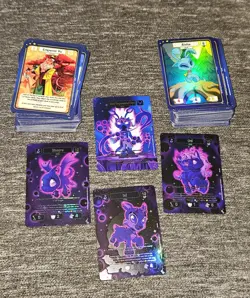 VOID Empowered Nyx (150 CARD LOT) Neopets Battle Dome Full Deck - Image 1