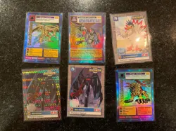 Digimon Trading Card Lot of 69 Digi Battle Series Some 1st Edition and Holos '99 - Image 2