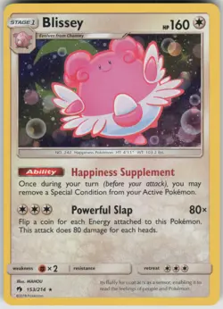 Pokemon Blissey - (Cosmos Holo) Promo Miscellaneous Cards & Products 153/214 NM - Image 1