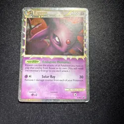 Espeon Prime 81/90 Undaunted Holo Rare Pokemon TCG Card - Image 1