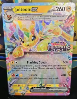 Jolteon ex - (Prismatic Evolutions Stamp) 030/131 Miscellaneous Cards & Products - Image 1