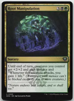 Root Manipulation (222) Secrets of Strixhaven NM - MTG - Image 1