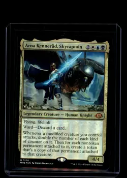 MTG Arna Kennerud, Skycaptain #178 Mythic Foil Modern Horizons 3 - Image 1