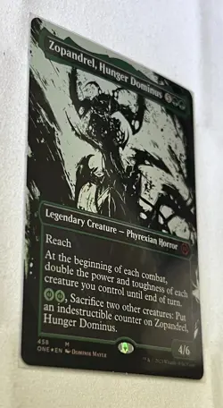 Zopandrel, Hunger Dominus Phyrexia (Borderless)(#458) Compleat FOIL NM!! - Image 2