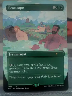 Bearscape (NM) Near Mint Secret Lair Drop SLD Magic the Gathering MTG - Image 1