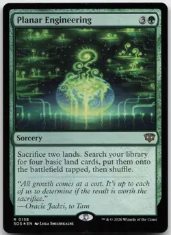 Planar Engineering Foil (158) Secrets of Strixhaven NM - MTG - Image 1