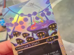 FOIL 0044 Thespian's Stage STELLAR SIGHTS BORDERLESS Edge of Eternities MTG Card - Image 4