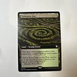 Turbulent Fen (Extended Art) Commander: Secrets of Strixhaven Regular - Image 1