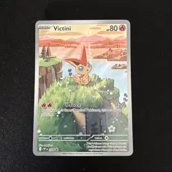 Pokemon TCG Victini 208 Promo SVP Illustration Collection Card MINT - Image 1