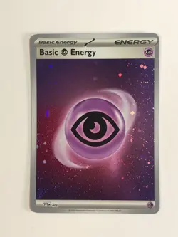 Pokemon TCG 151 Holographic Psychic Energy 005 Near Mint - Image 1