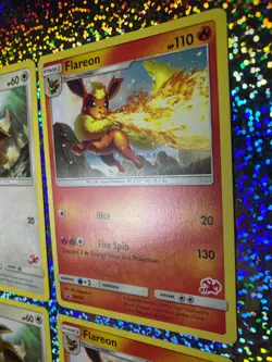 Pokemon Battle Academy Regular Promo SM186 Flareon (Charizard Deck Stamped 27) - Image 4