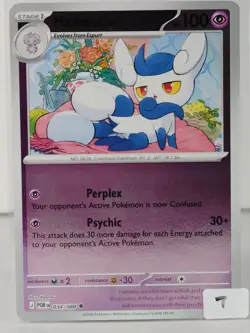 Meowstic - Reverse Holo - Perfect Order #034 - Pokemon - NM -T - Image 5