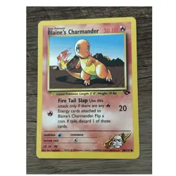Pokemon TCG Blaine's Charmander Gym Challenge 60/132 Common Regular 50HP - Image 1