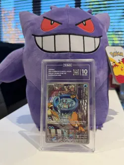 Pokemon TCG - Squirtle 148/142 Stellar Crown - TAG 10 Gem Mint - Image 1